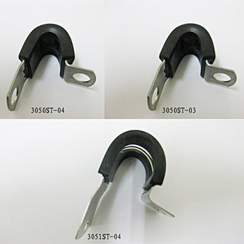 Misting Stainless steel rubber Clamps