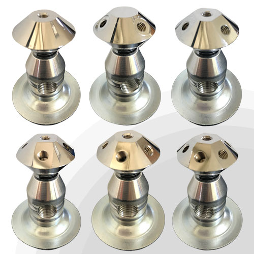 Brass nozzles Holders for Fan Operation